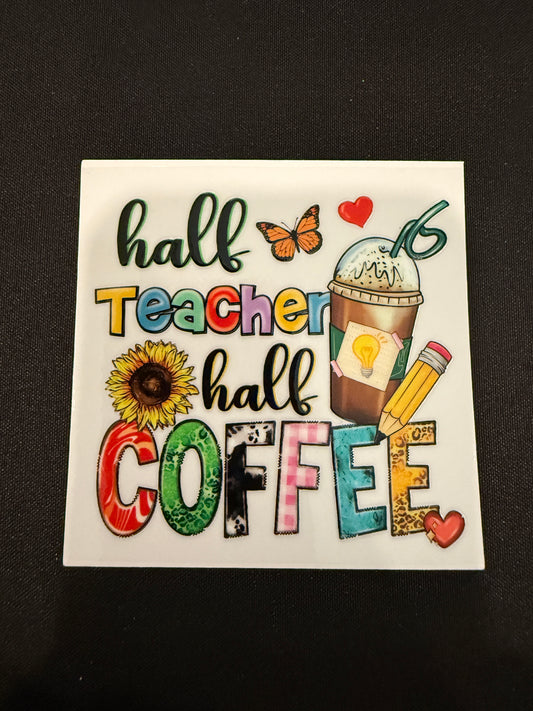 Teacher Themed Decal
