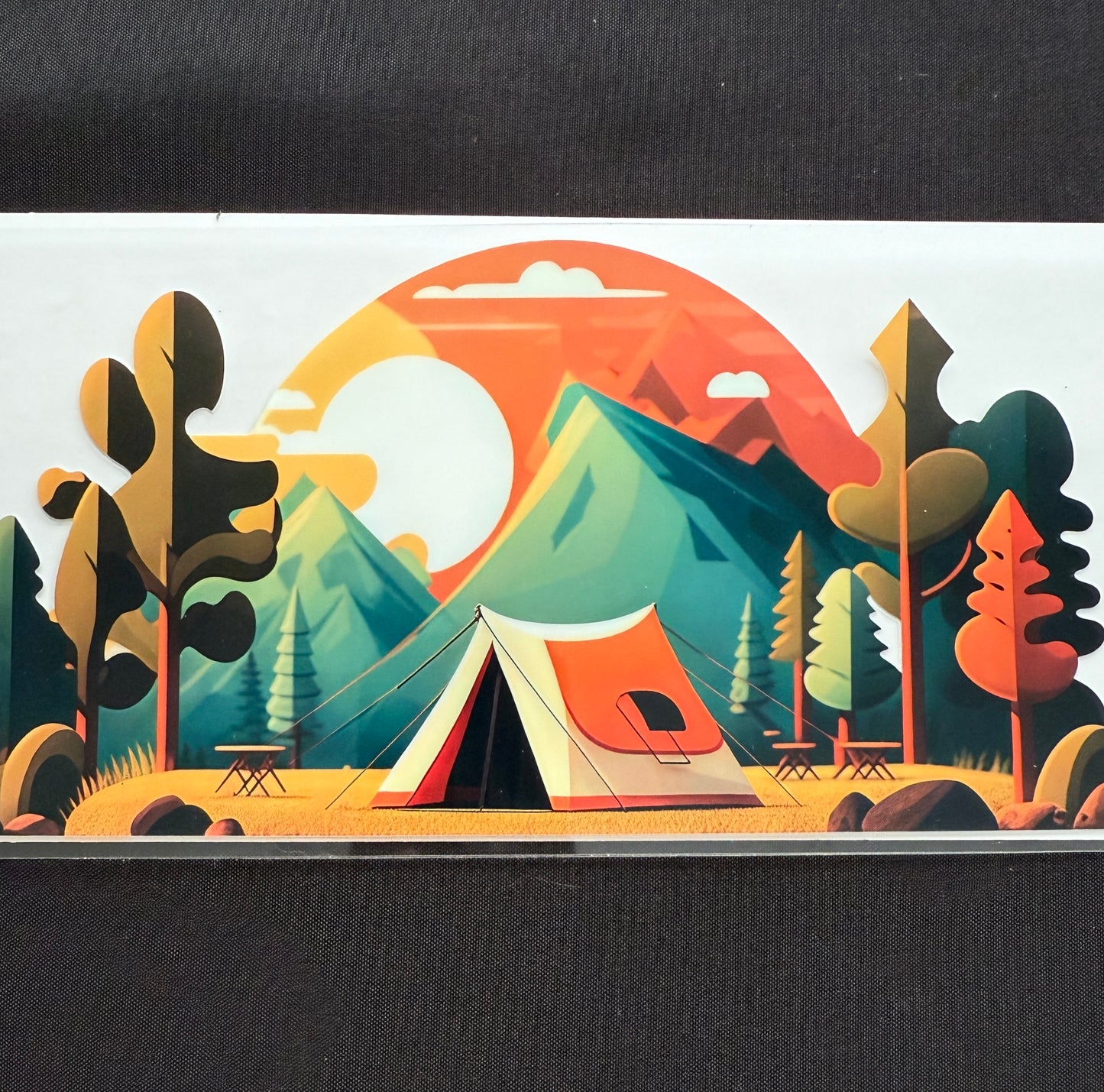 Camping Scenery Wrap