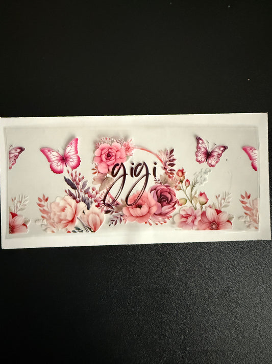 Gigi themed wrap
