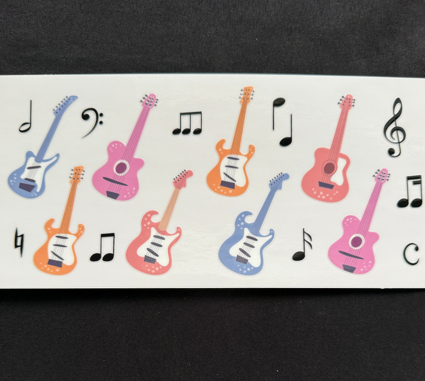 Guitars and Musical Notes Wrap