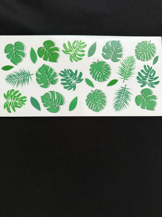 Plant Theme Tumbler Wrap