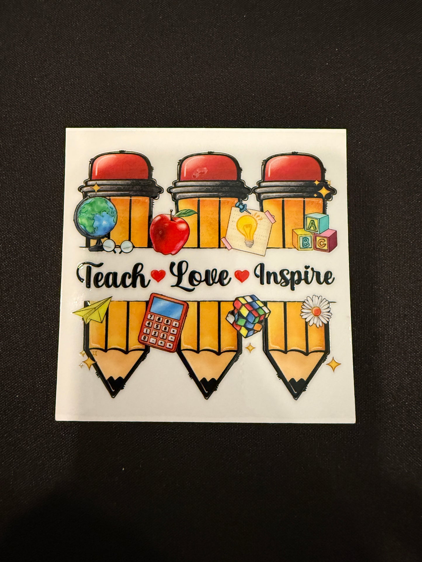 Teacher Themed Decal