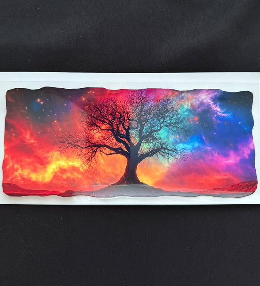 Silhouette Of Tree Tumbler Wrap