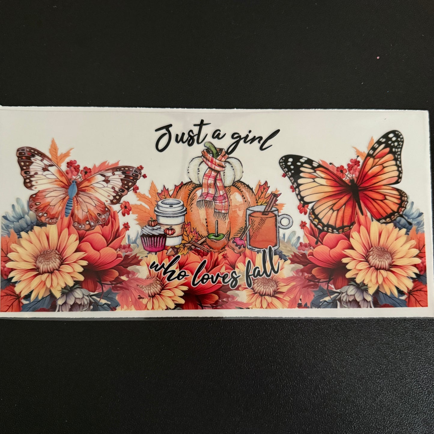 Fall themed wrap