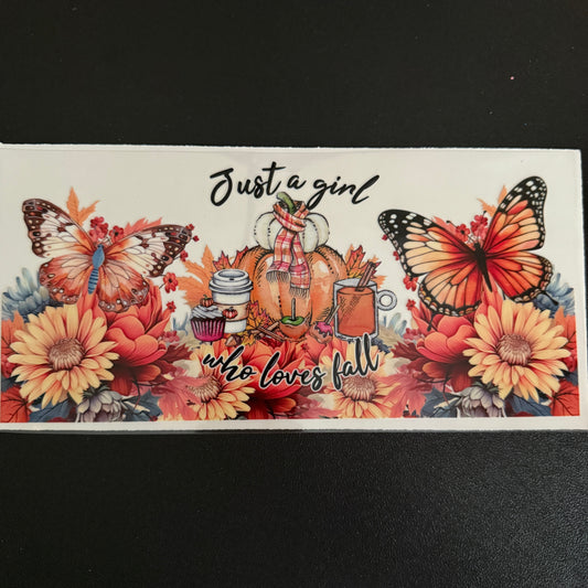 Fall themed wrap