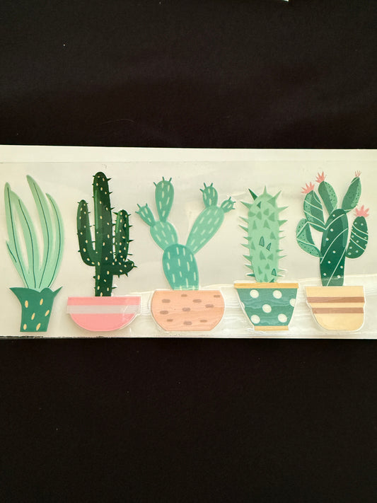Cactus Theme Tumbler Wrap
