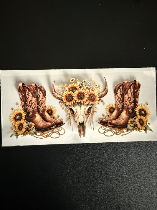 Western themed wrap