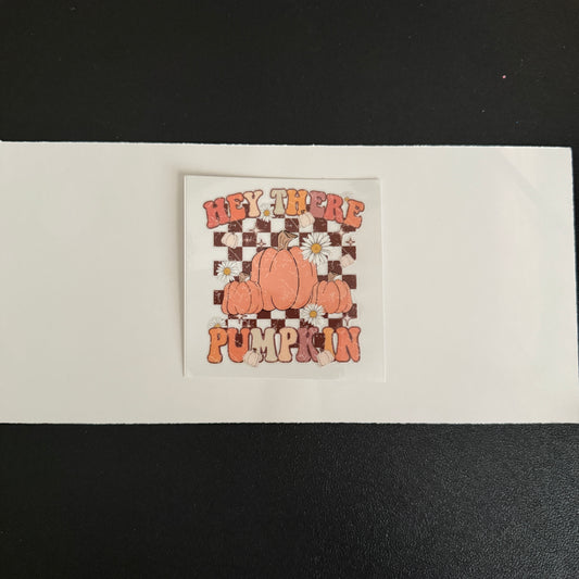 Fall themed decal