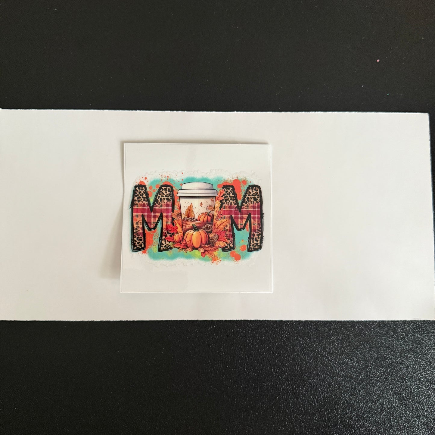 Fall themed decal