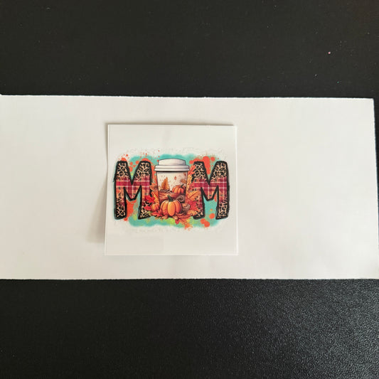 Fall themed decal