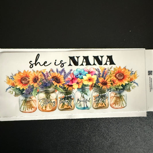 Nana themed wrap