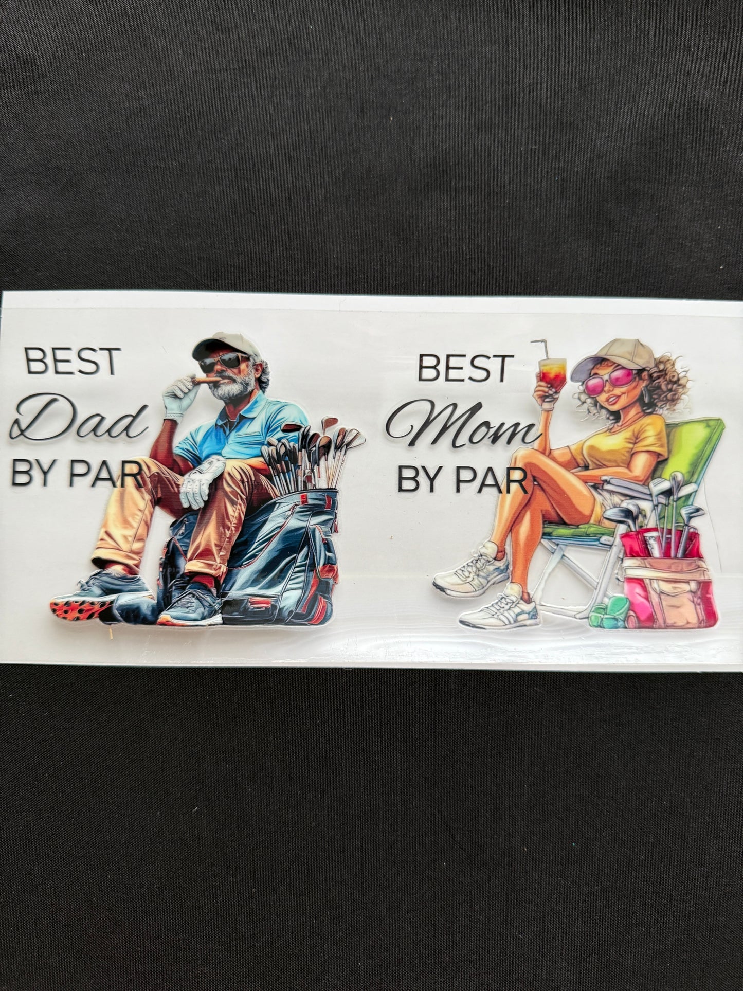 “Best Mom By Par” Golf Decal