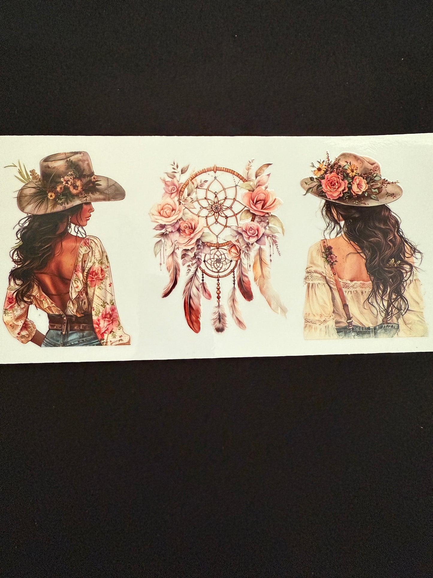 Cowgirl Western Theme Wrap