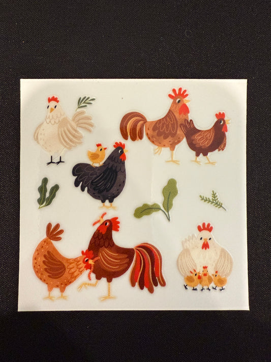 Chicken Themed Wrap