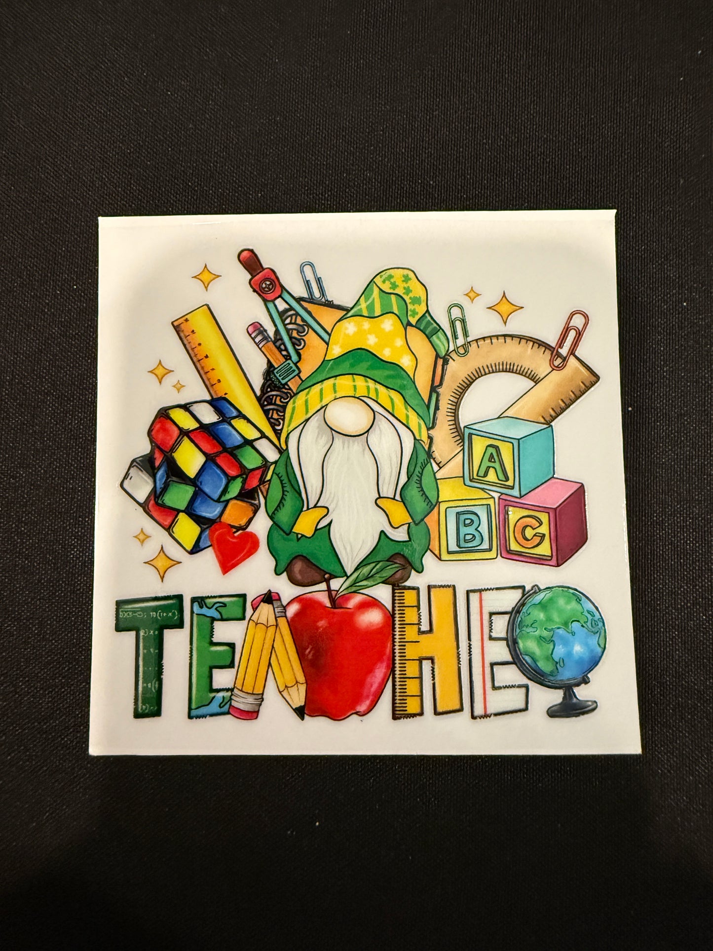 Teacher Themed Decal