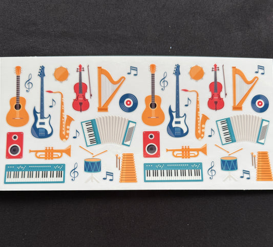 Musical Instruments Wrap