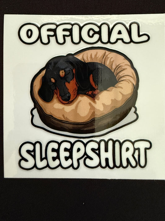 Cute Dachshund Decal