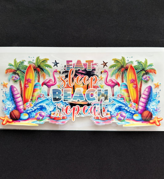 “Eat Sleep Beach Repeat” Wrap
