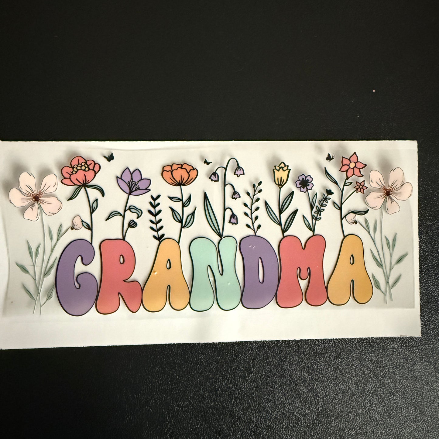 Grandma themed wrap