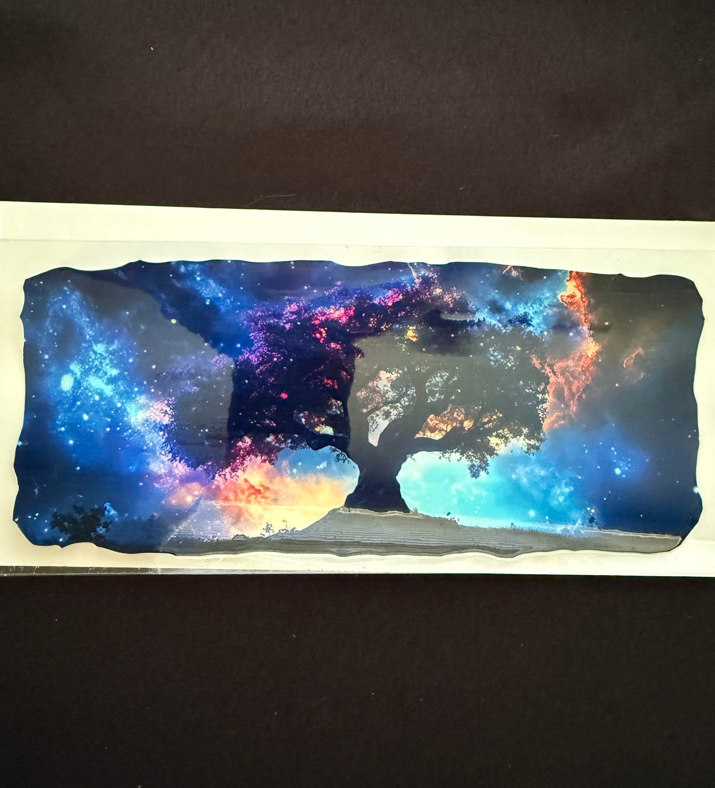 Silhouette Of Tree Tumbler Wrap