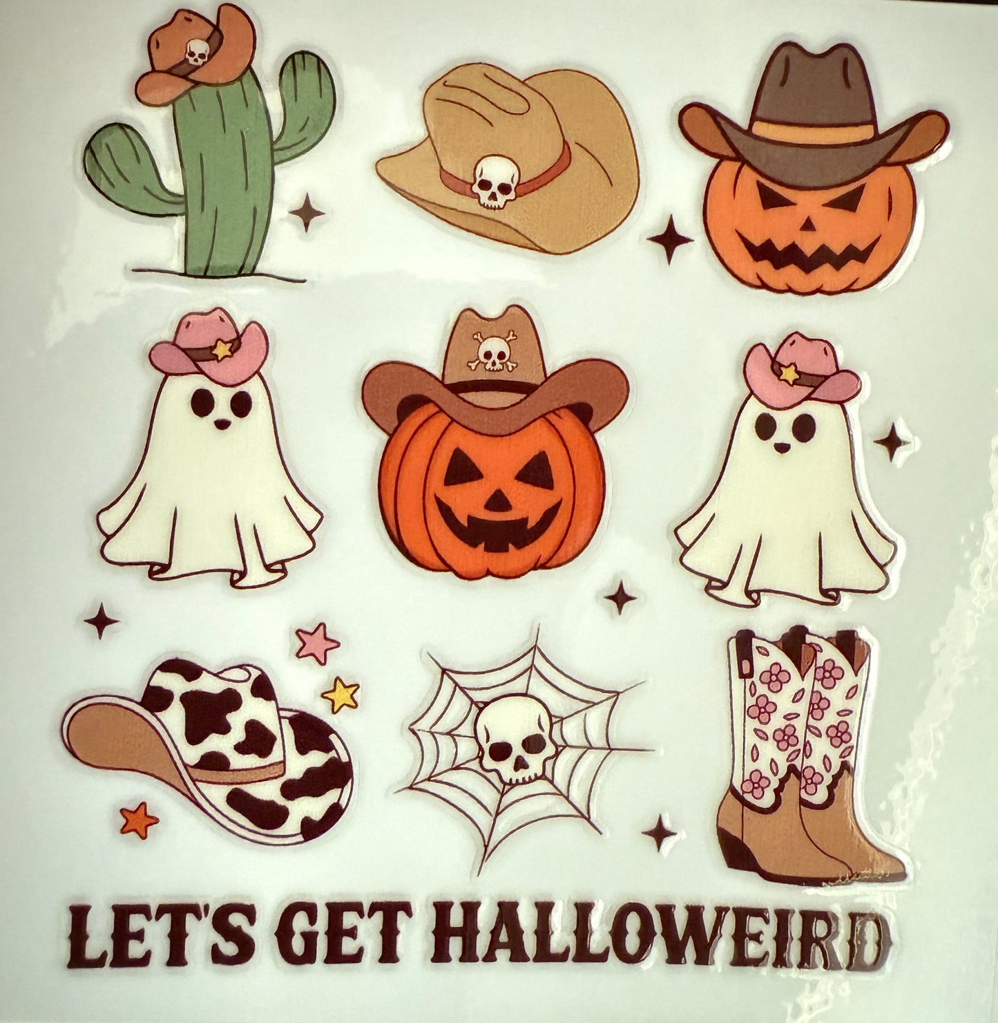 Cute Halloween Themed Decal