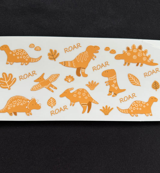 Dinosaur Tumbler Wrap
