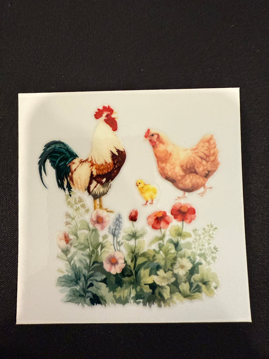 Chicken Themed Wrap