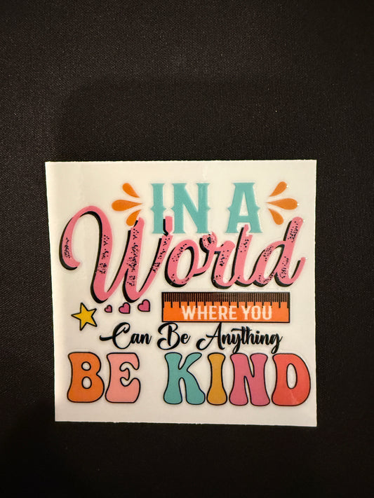 Teacher Themed Decal