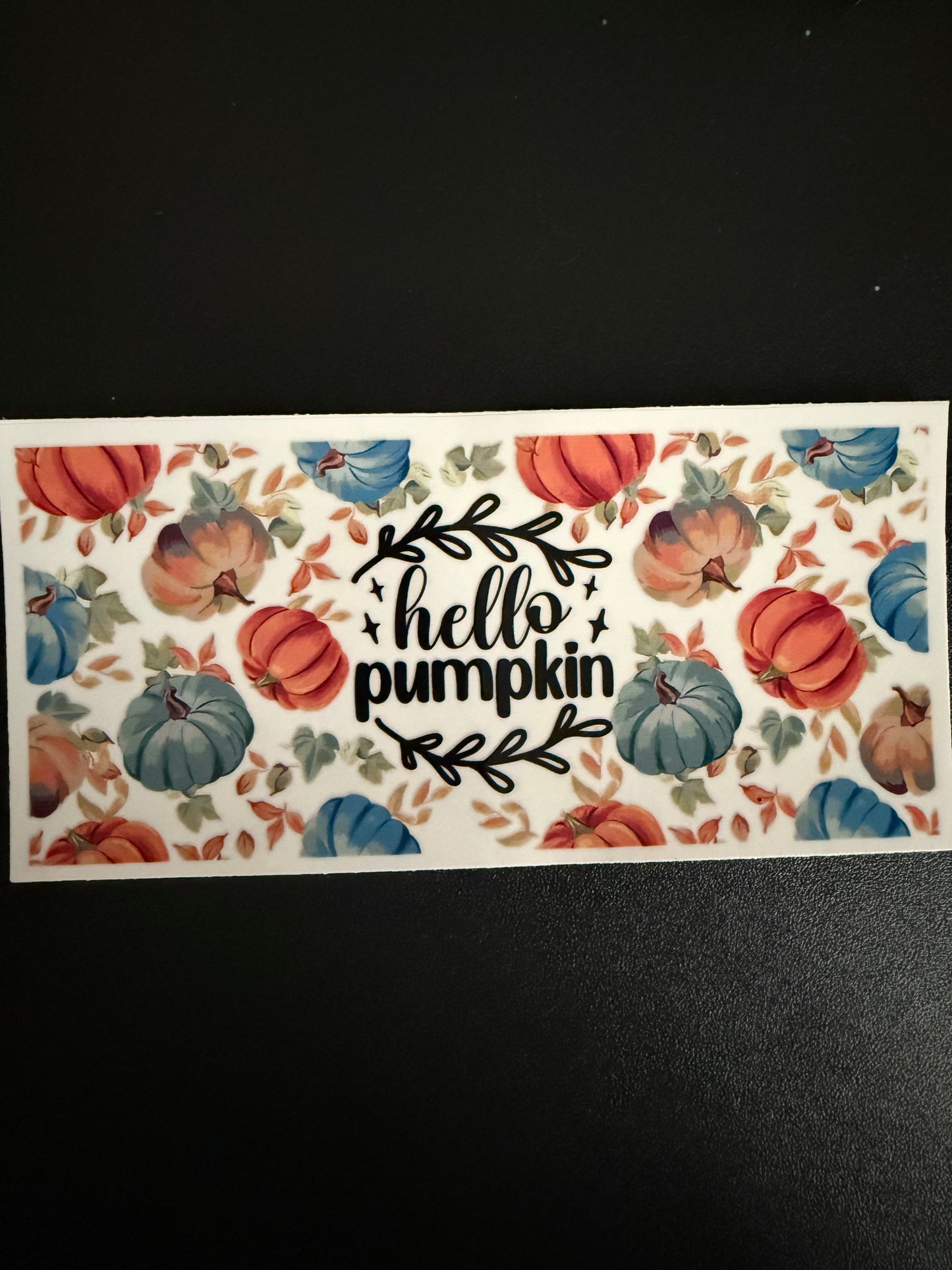 Fall themed wrap