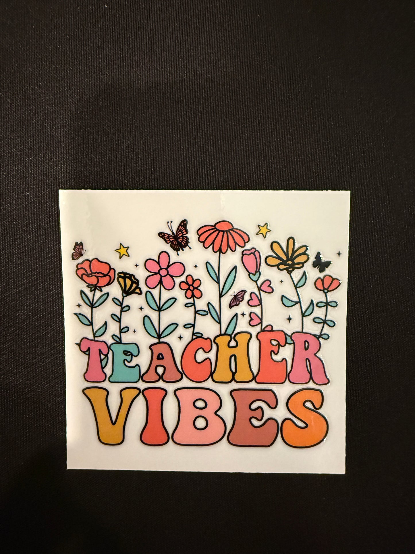 Teacher Themed Decal
