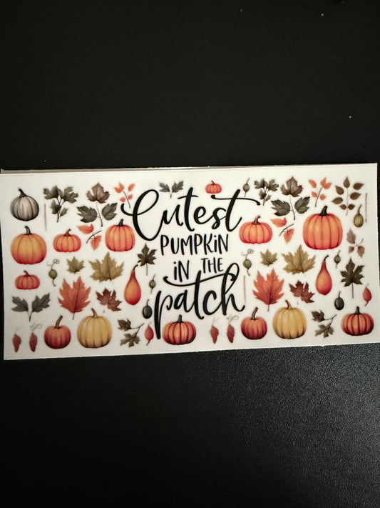 Fall themed wrap