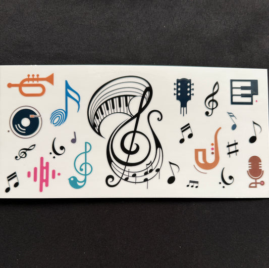 Musical Notes Wrap
