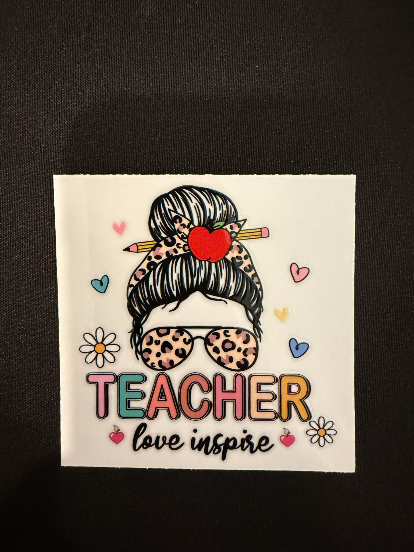 Teacher Themed Decal