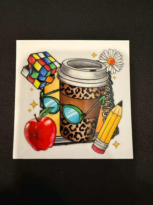 Teacher Themed Decal