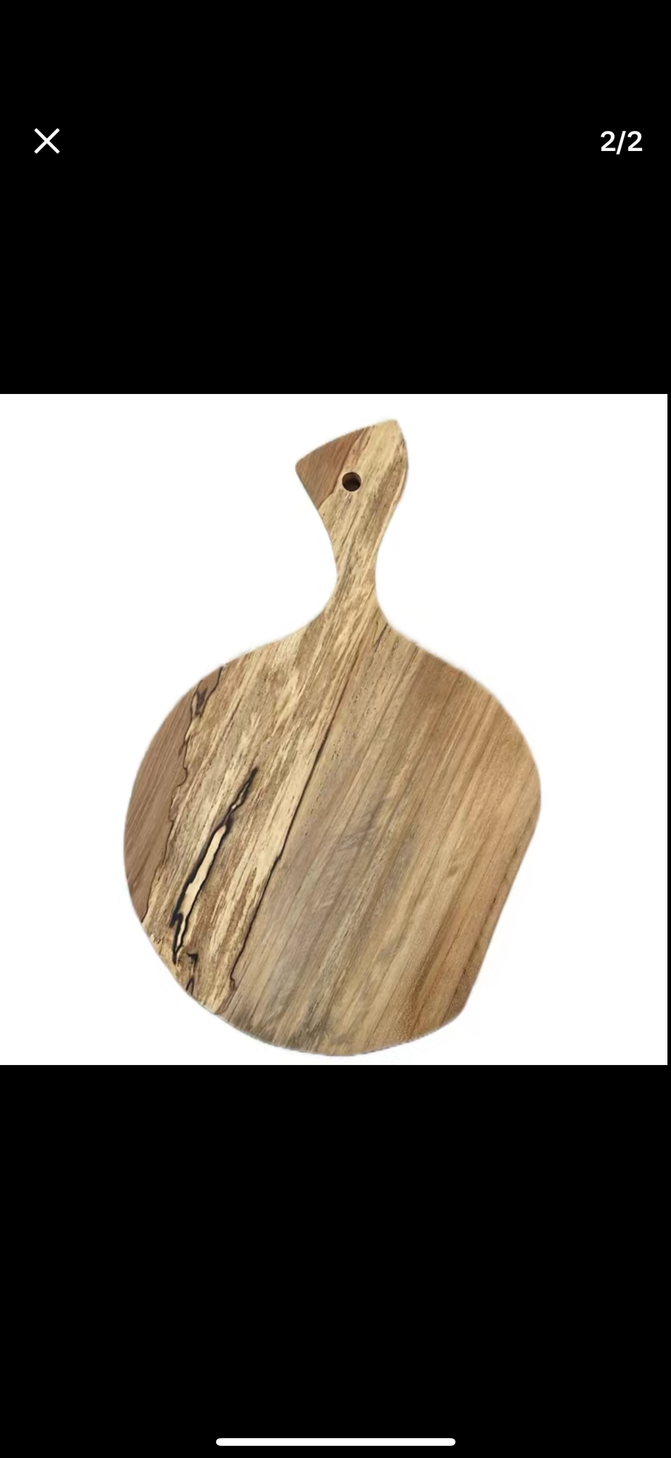 Elm Wood Cutting Board 12.5Lx8.5W